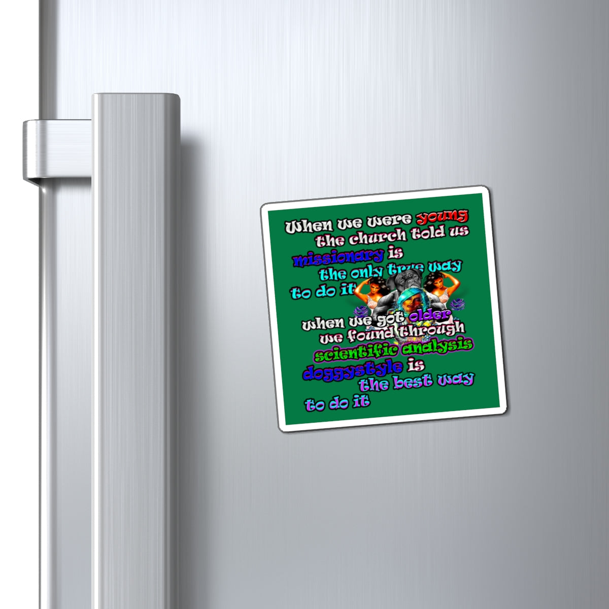 doggystyle - Magnets - (dark green)