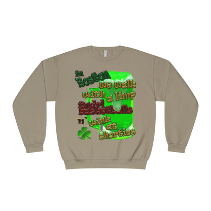 celtics logo - Unisex NuBlend® Crewneck Sweatshirt