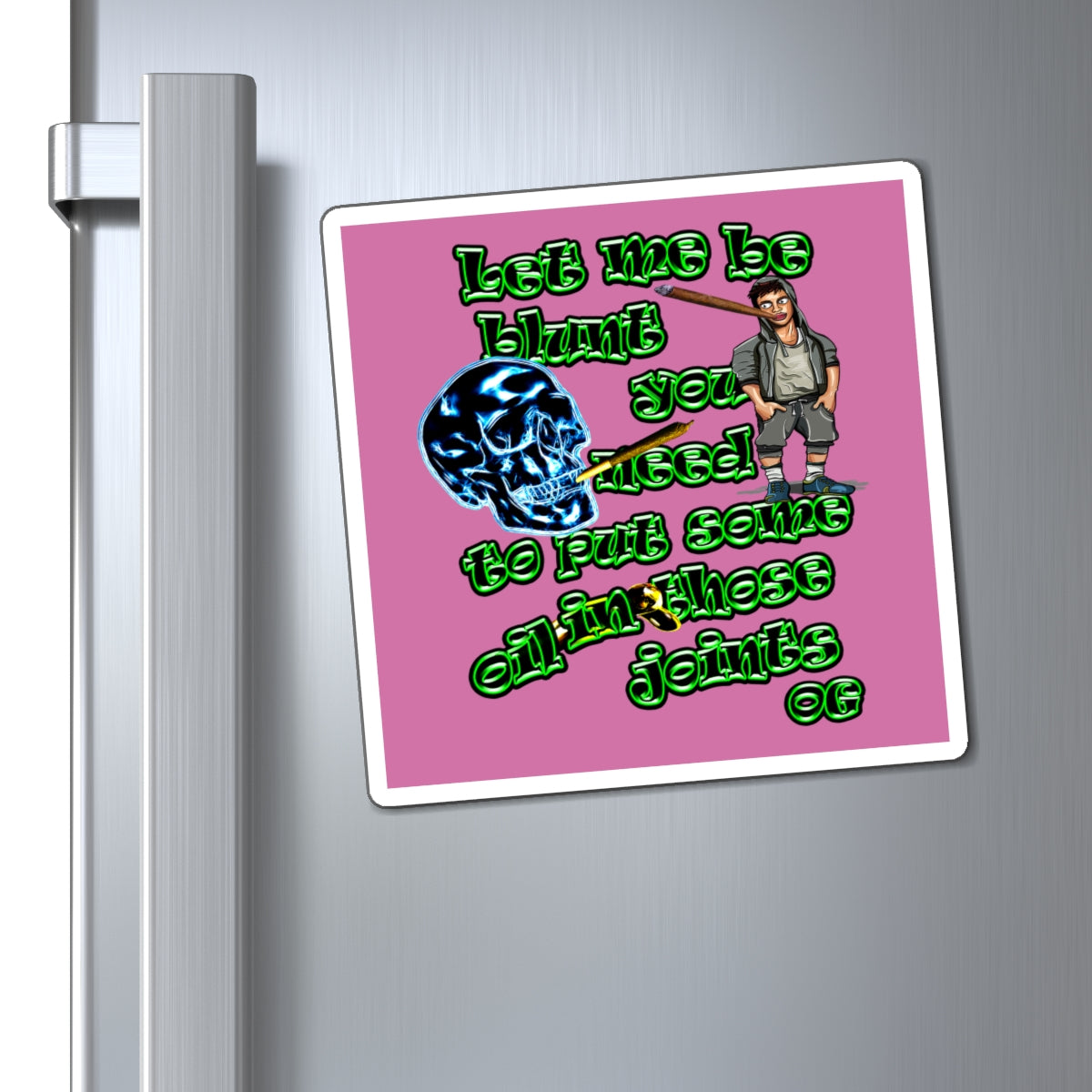 og - Magnets - (light pink)