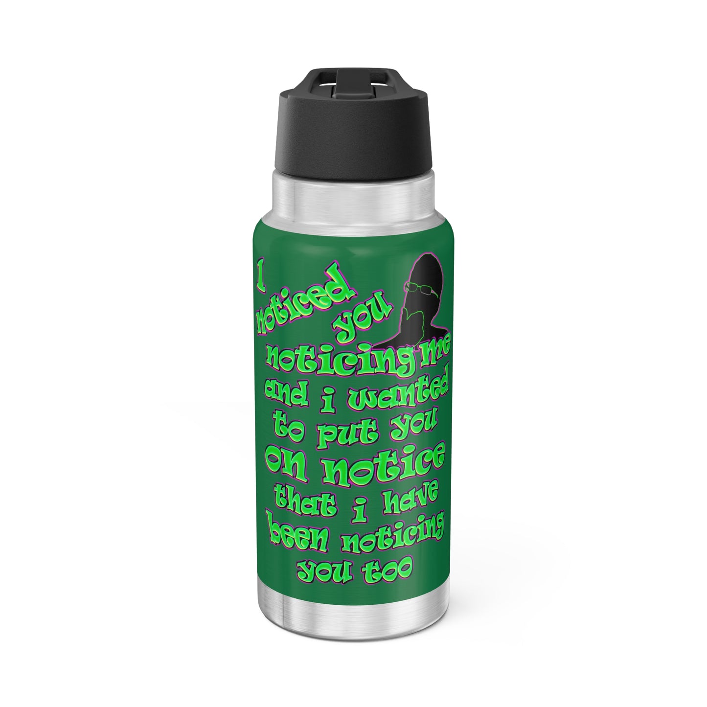 noticed you noticing - Gator Tumbler, 32oz (dark green)