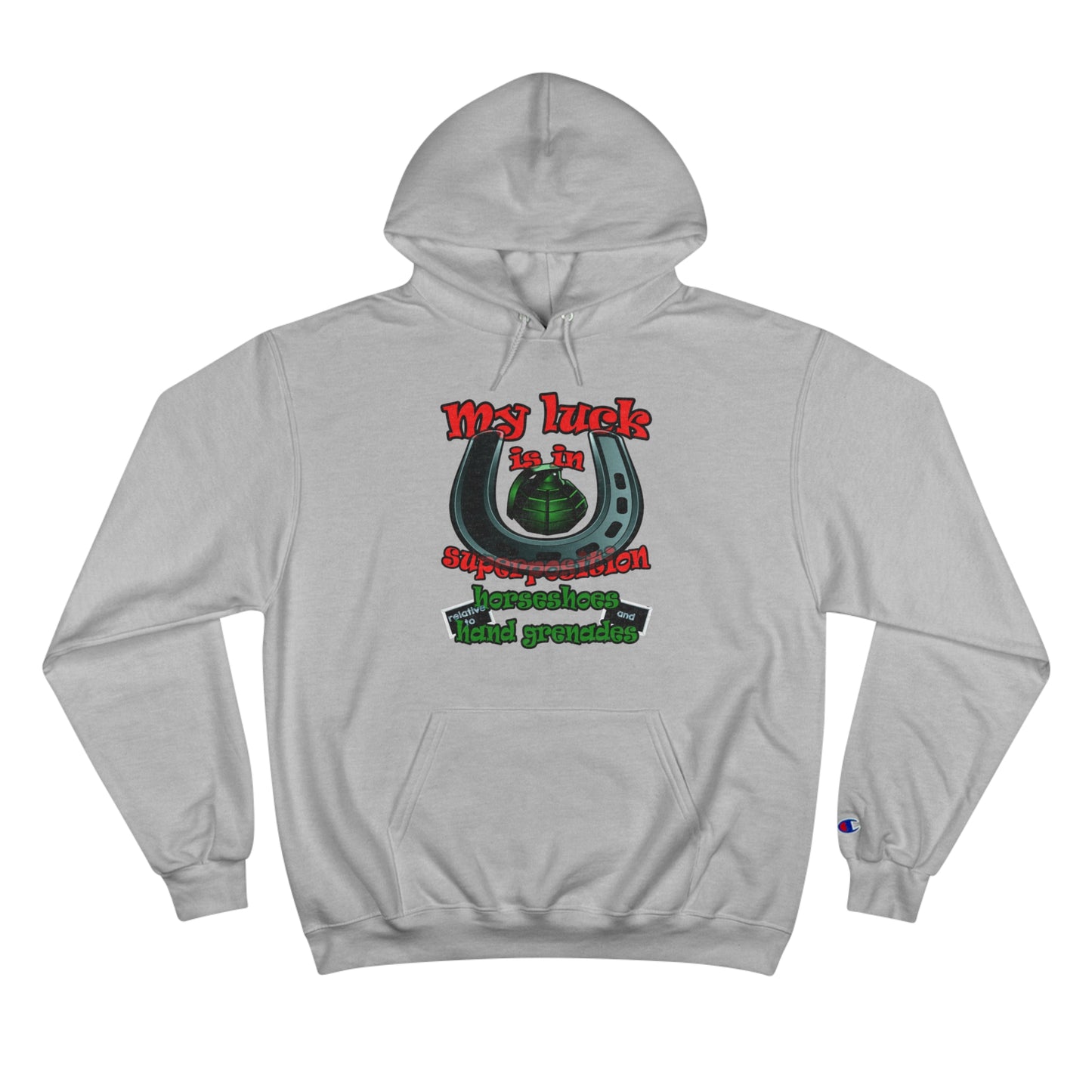 my luck - Champion Hoodie