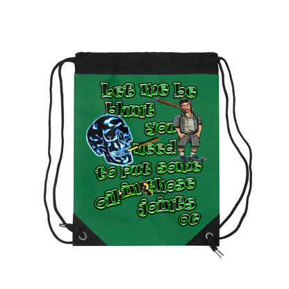 og - Drawstring Bag (dark green)