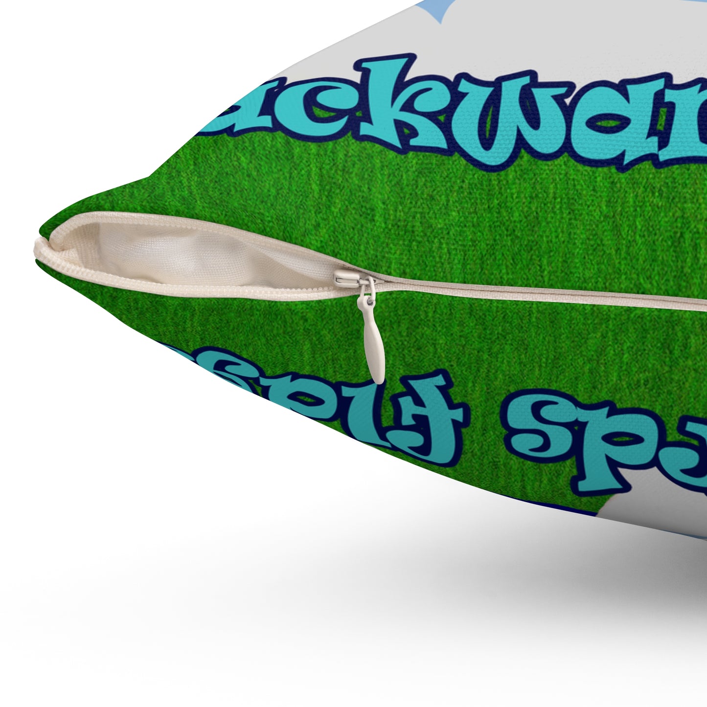shoot for the stars - Spun Polyester Square Pillow - ('snoops' background)