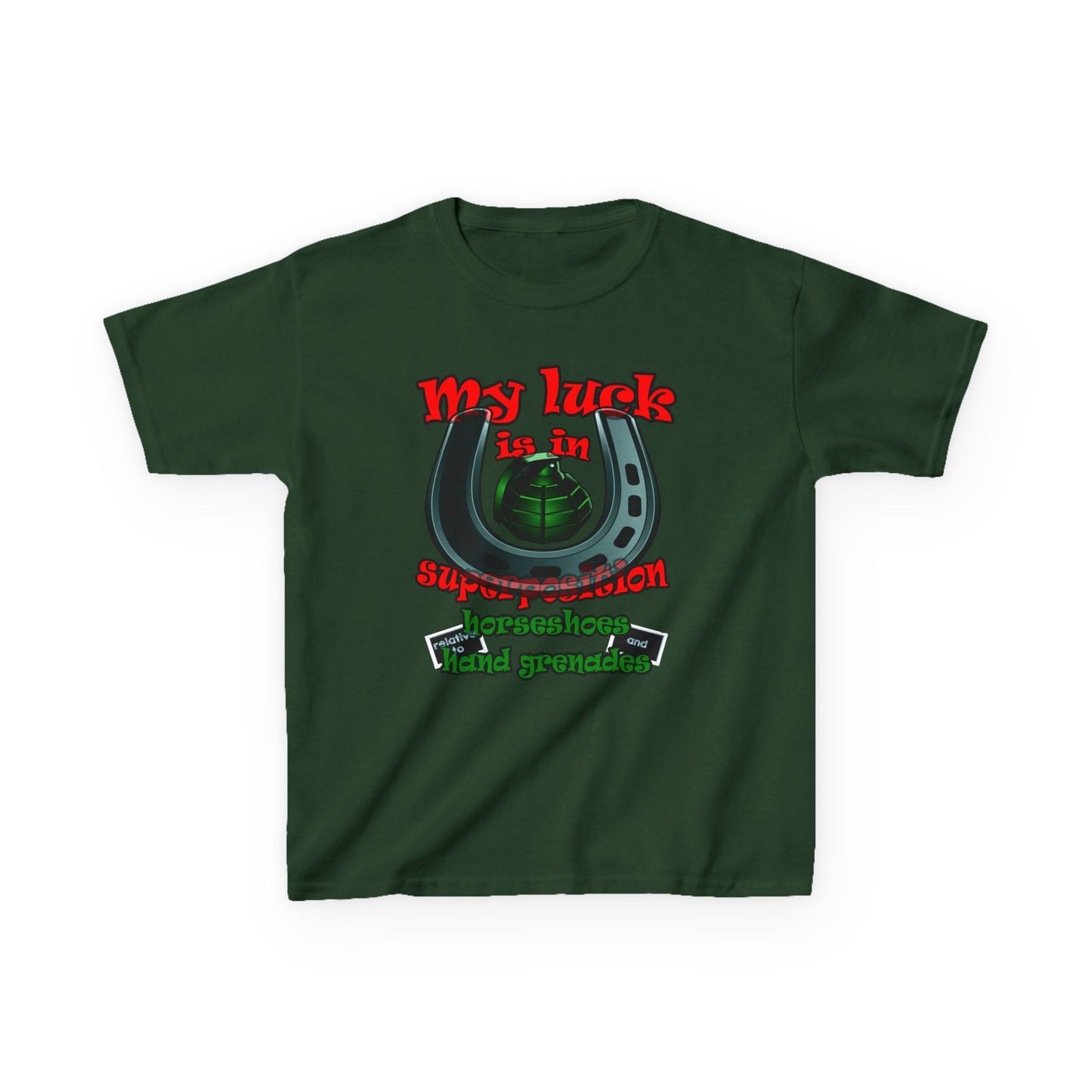 my luck - Kids Heavy Cotton™ Tee