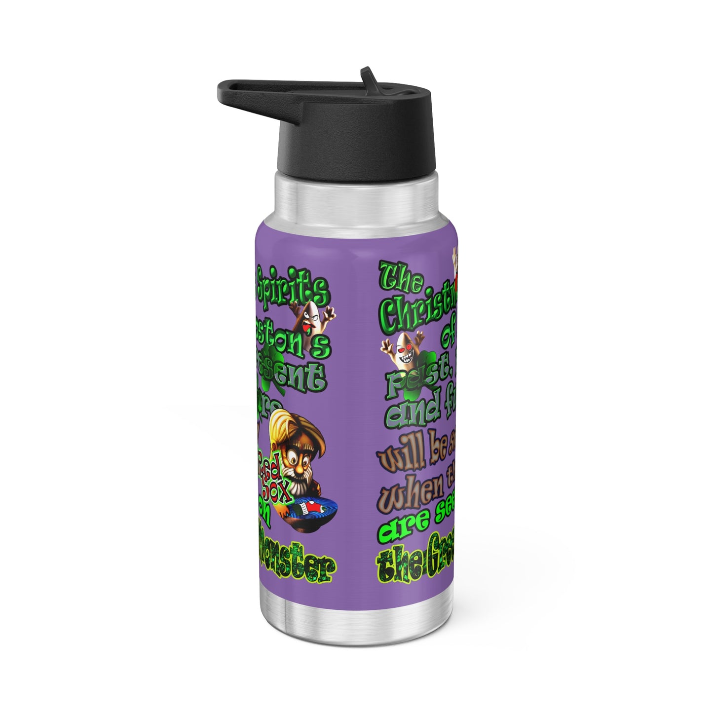 christmas spirits of boston - Gator Tumbler, 32oz (light purple)