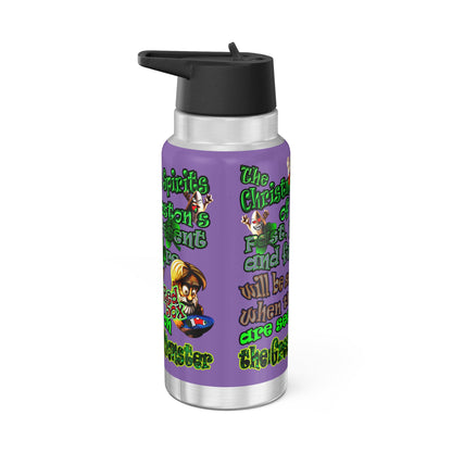 christmas spirits of boston - Gator Tumbler, 32oz (light purple)