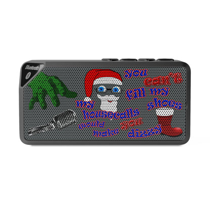 santa's shoes - Jabba Bluetooth Speaker (grey)