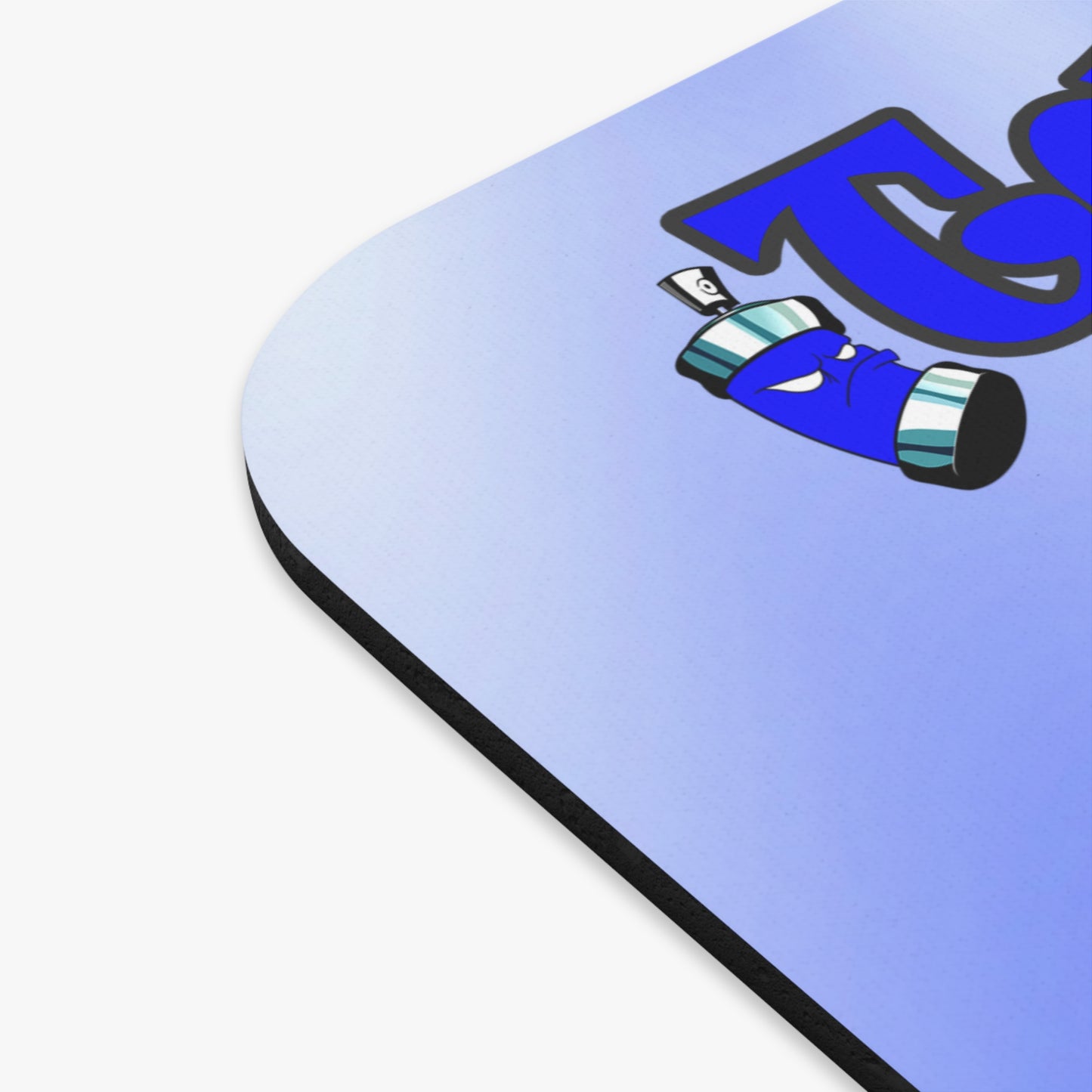 tag that - Mouse Pad (Rectangle) (blue-white wave)