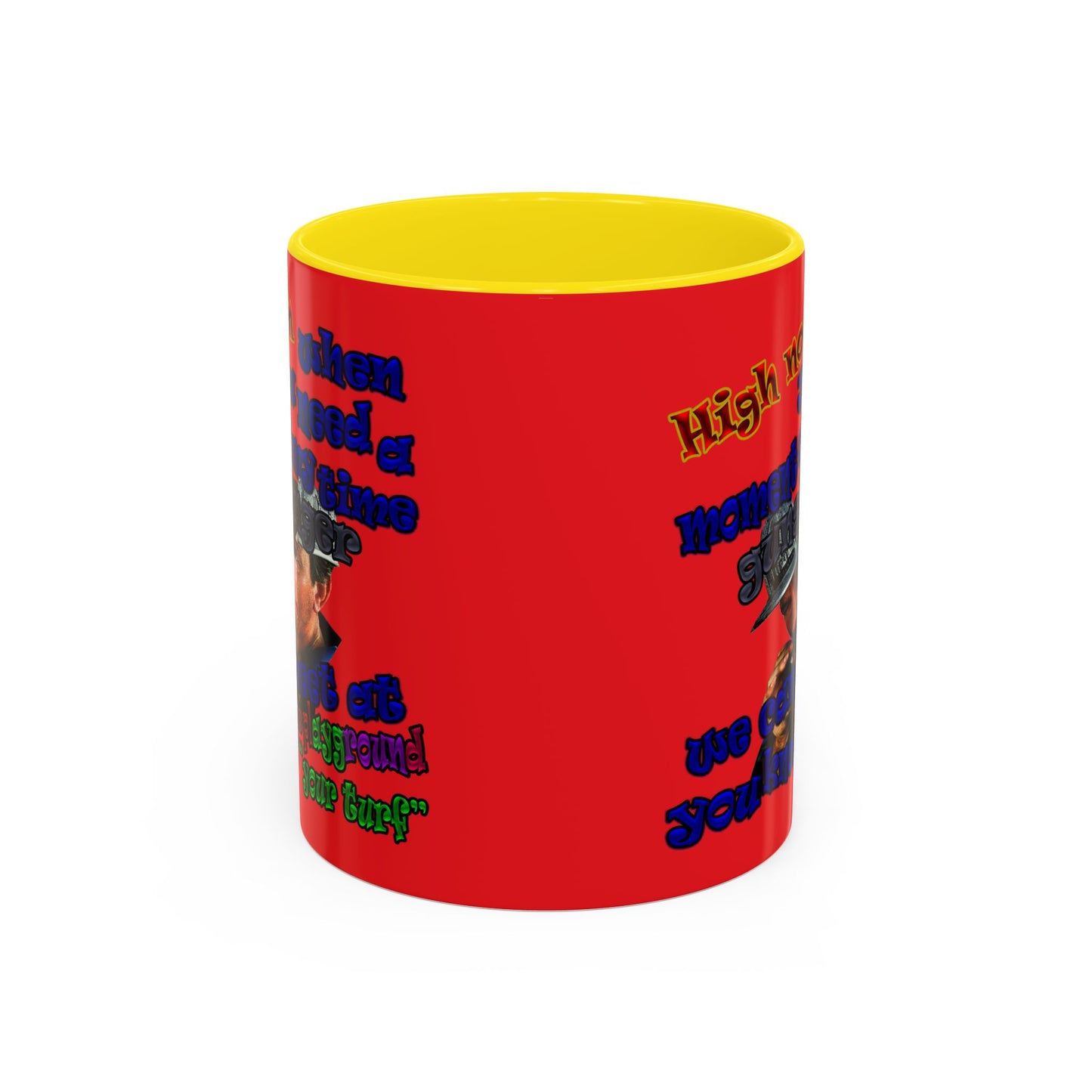 high noon - Accent Mug (red)