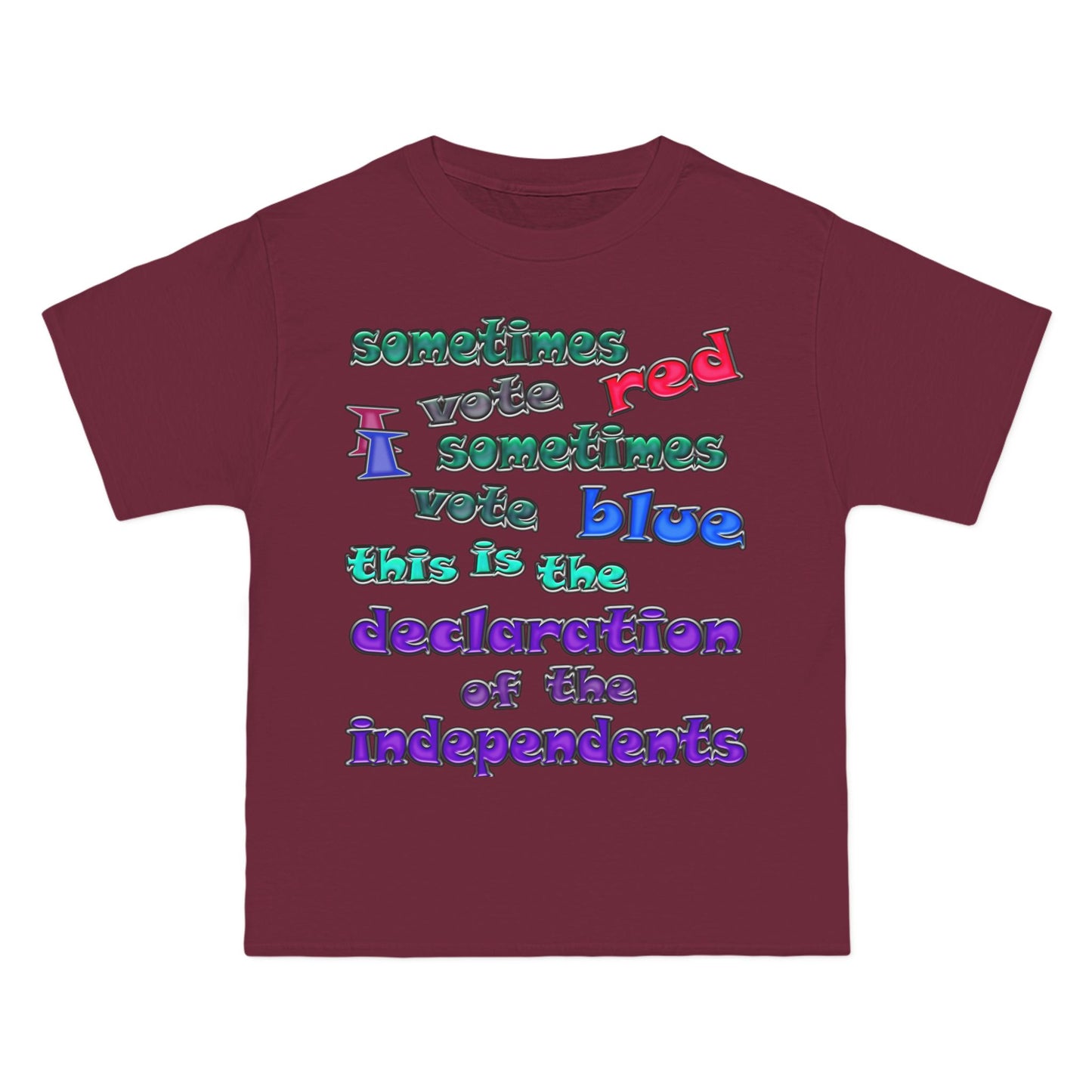 declaration of the independents - Beefy-T®  Short-Sleeve T-Shirt