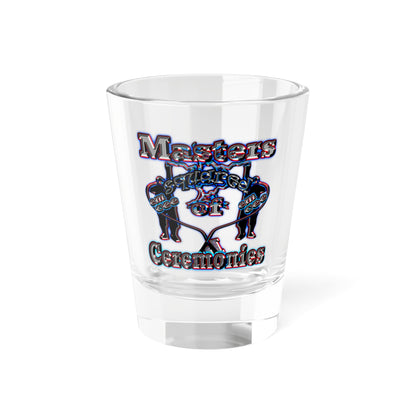 em cee squared - Shot Glass