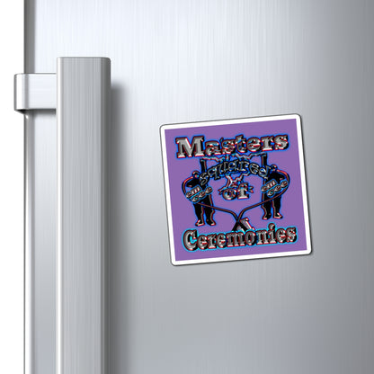 em cee squared - Magnets - (light purple)