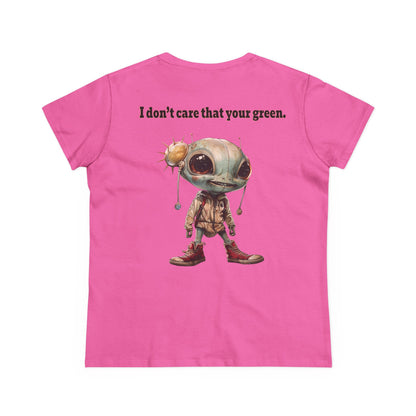 I don't care that your grey - Women's Midweight Cotton Tee