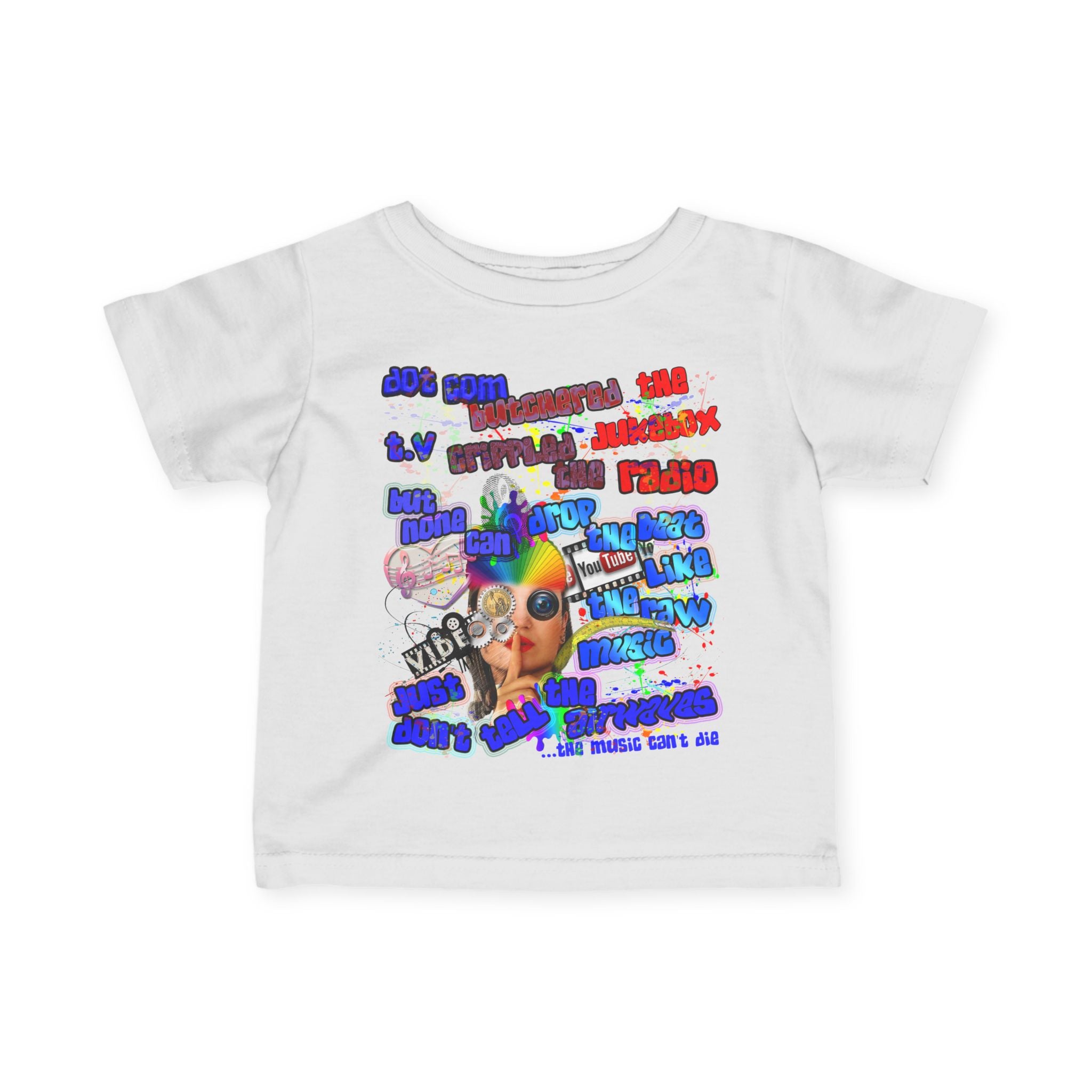 drop the beat - Infant Fine Jersey Tee