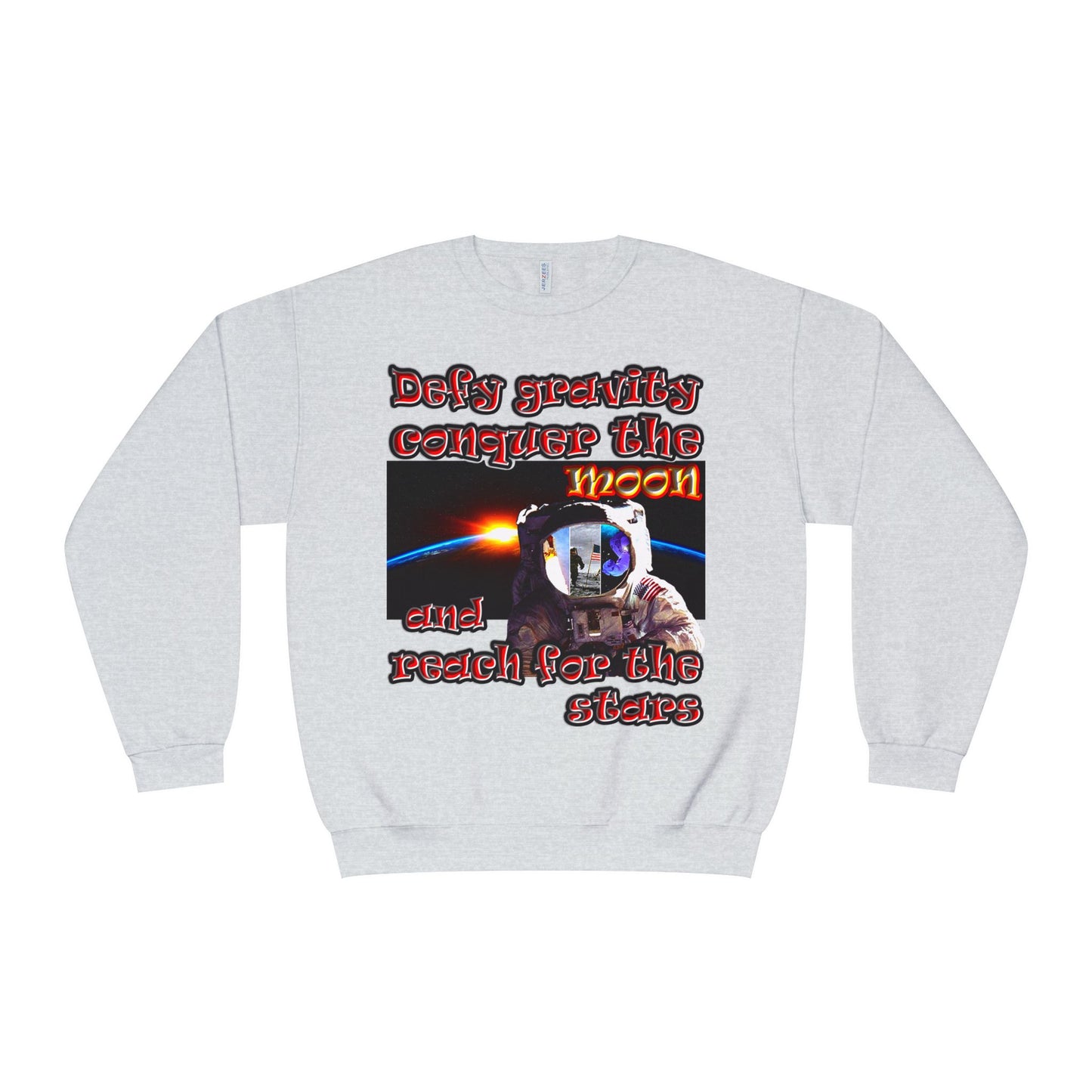 defy conquer reach - Unisex NuBlend® Crewneck Sweatshirt