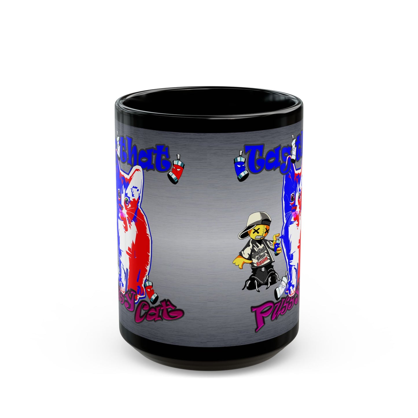 tag that - Black Mug (brushed nickel)