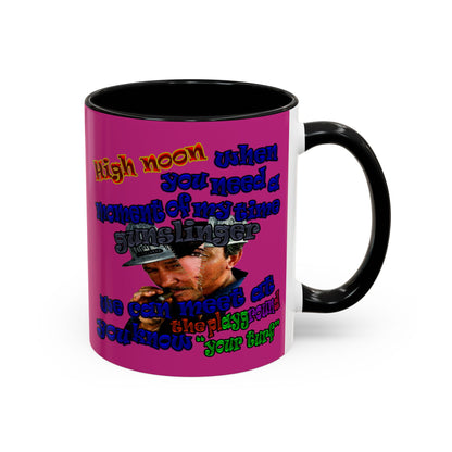 high noon - Accent Mug (pink)