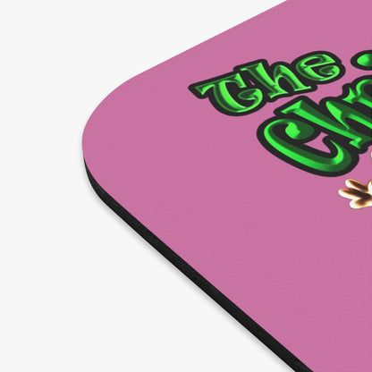 christmas spirits of boston - Mouse Pad (Rectangle) (light pink)