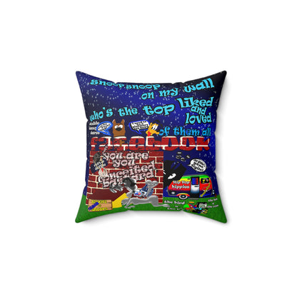 snoops - Spun Polyester Square Pillow