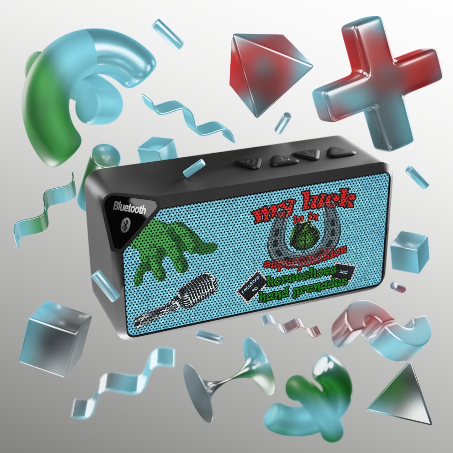 my luck - Jabba Bluetooth Speaker (faded blue)