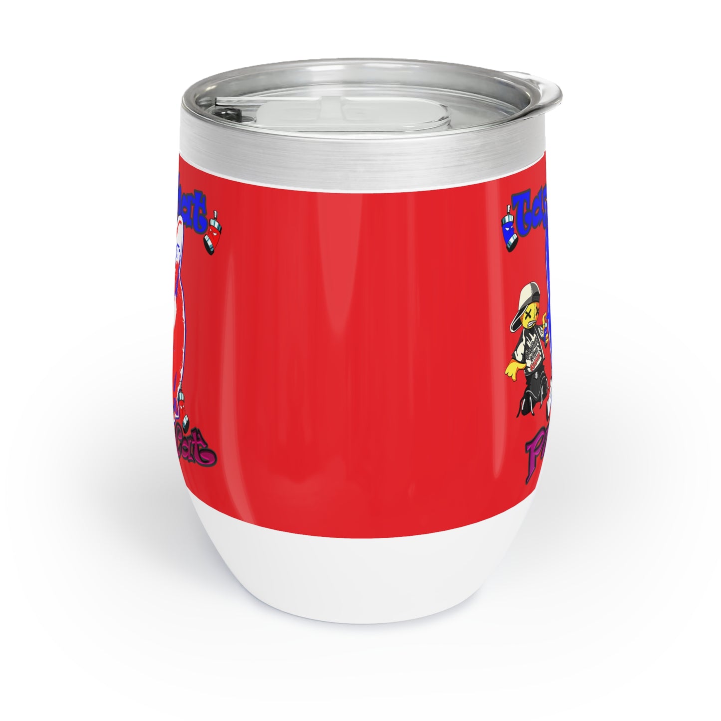 tag that - Chill Wine Tumbler (red)
