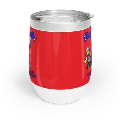 tag that - Chill Wine Tumbler (red)
