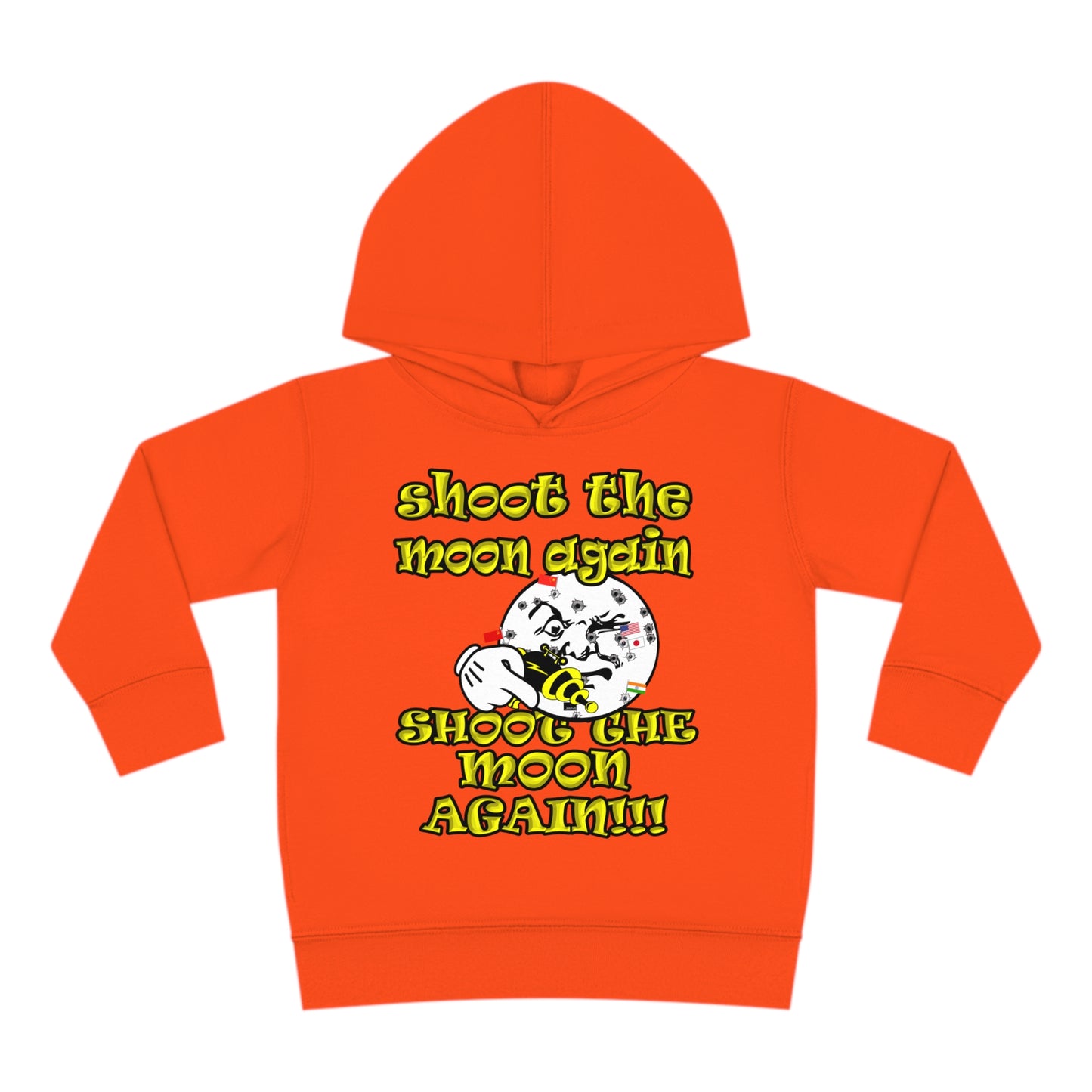 shoot the moon again - Toddler Pullover Fleece Hoodie