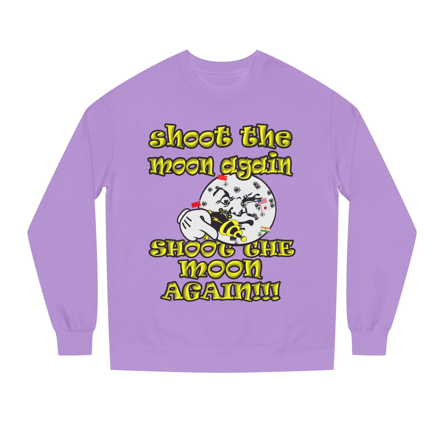 shoot the moon again - Unisex Crew Neck Sweatshirt
