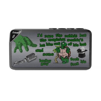 turtle race - Jabba Bluetooth Speaker (brushed nickel)