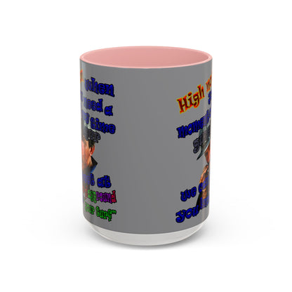 high noon - Accent Mug (grey)