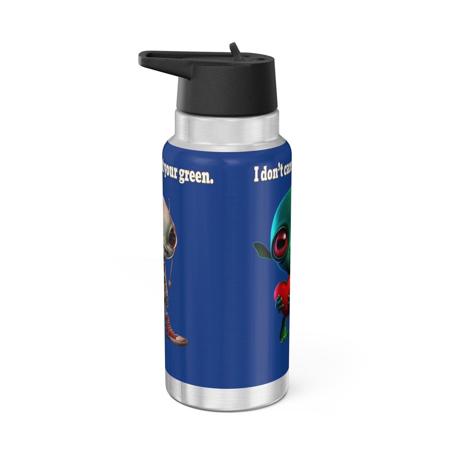 I don't care that your grey - Gator Tumbler, 32oz (dark blue)