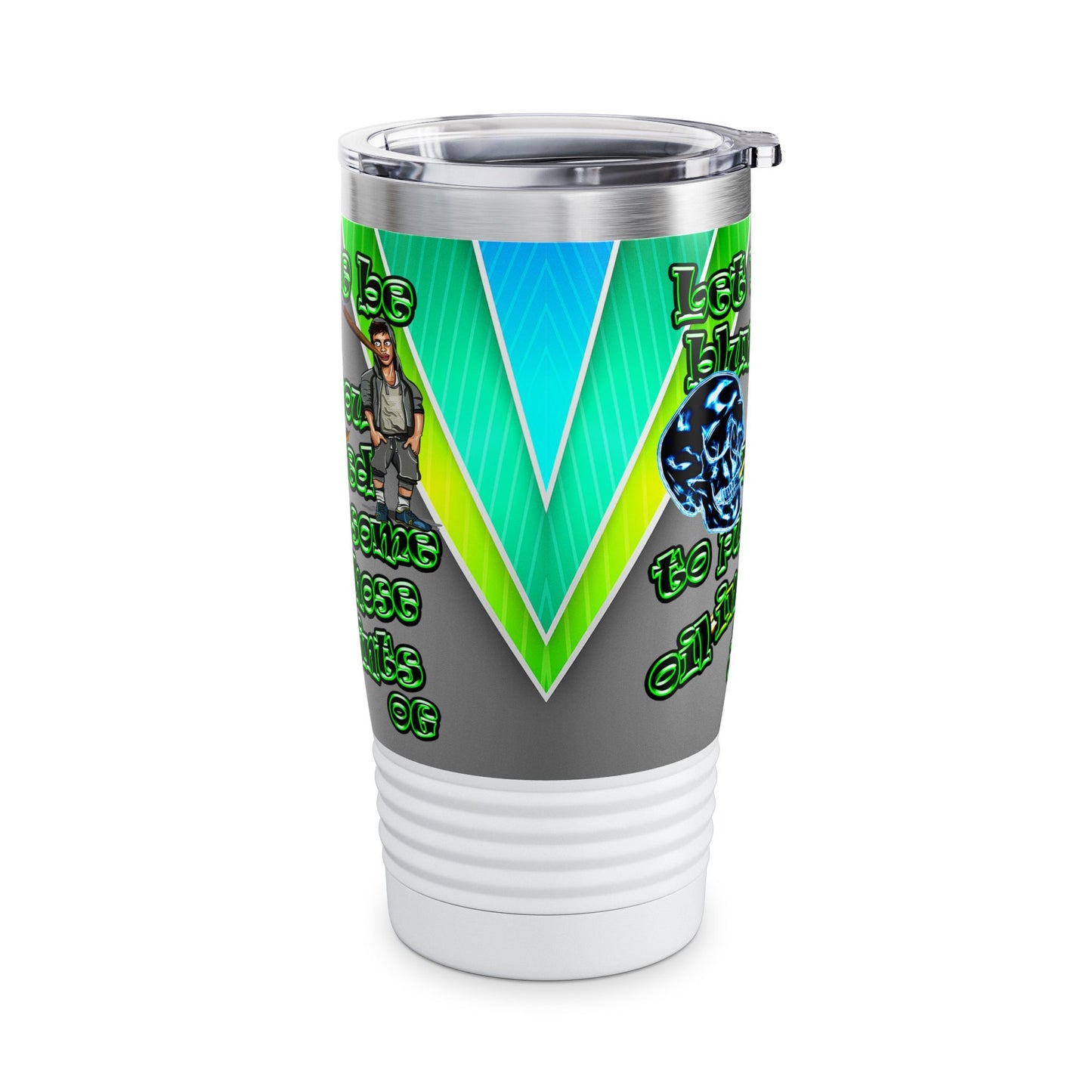 og - Ringneck Tumbler, 20oz (rainbow split)