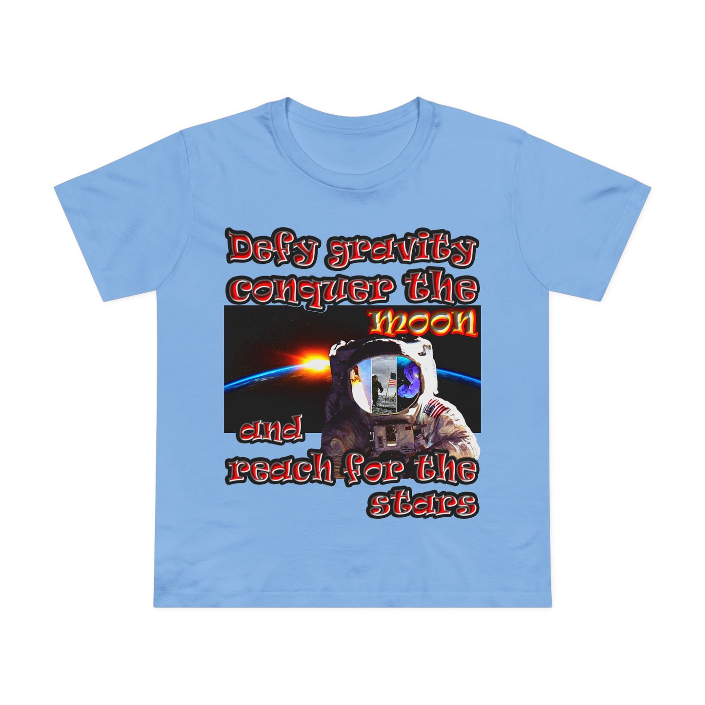 defy conquer reach - Women’s Maple Tee