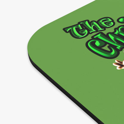 christmas spirits of boston - Mouse Pad (Rectangle) (green)
