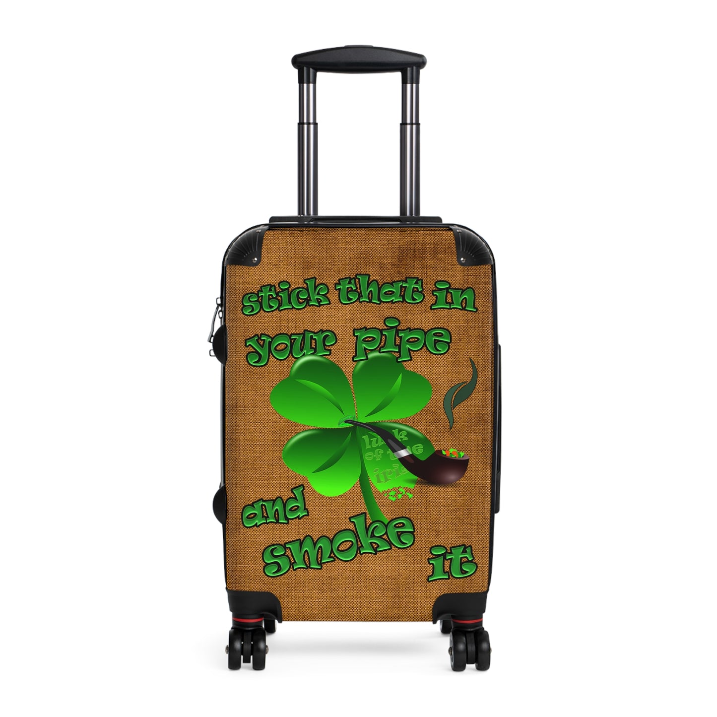 stick that in your pipe and smoke it - Suitcase (brown papyrus)