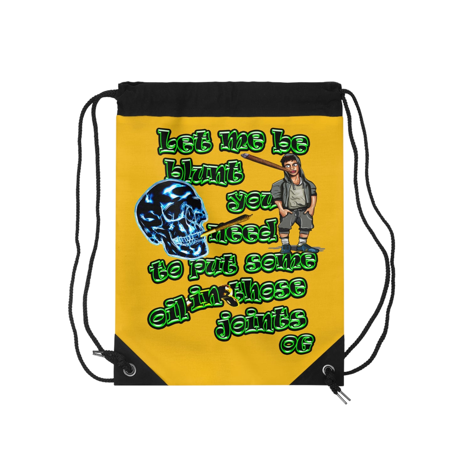 og - Drawstring Bag (yellow)