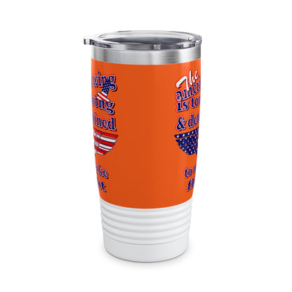 american wing - Ringneck Tumbler, 20oz (orange)