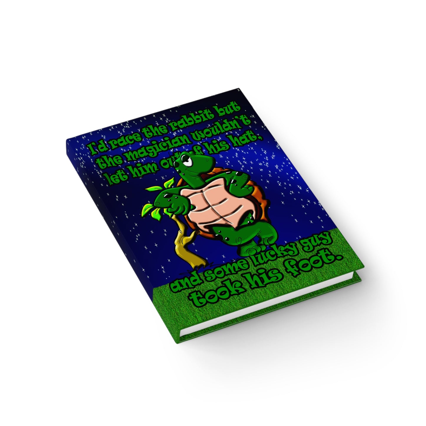 turtle race - journal-lined ('snoops' background)