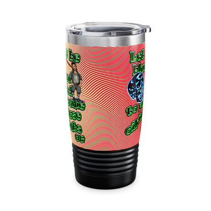 og - Ringneck Tumbler, 20oz (yellow-orange wave)