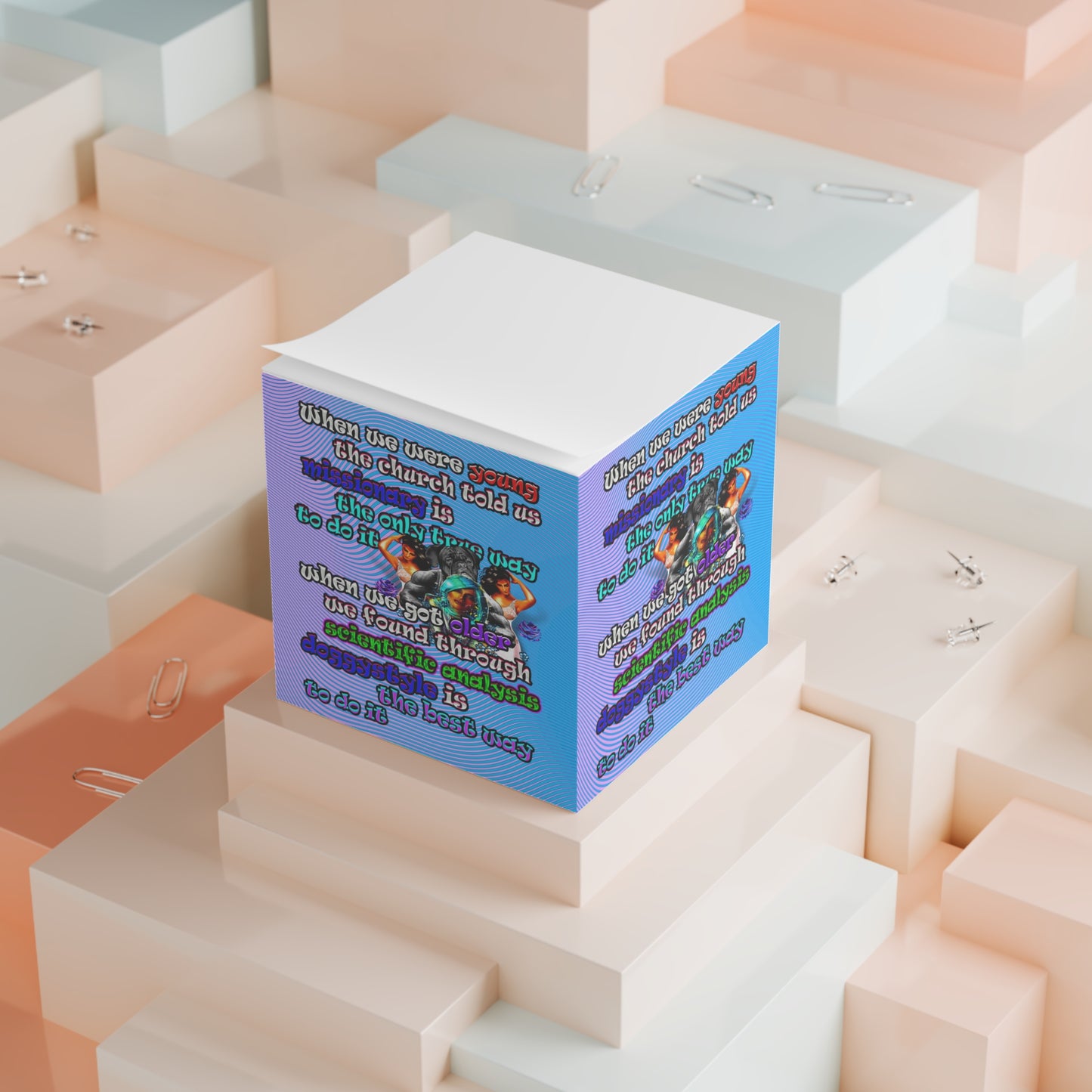 doggystyle - note cube (light blue-purple wave)