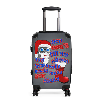 santa's shoes - Suitcase (grey-light grey)