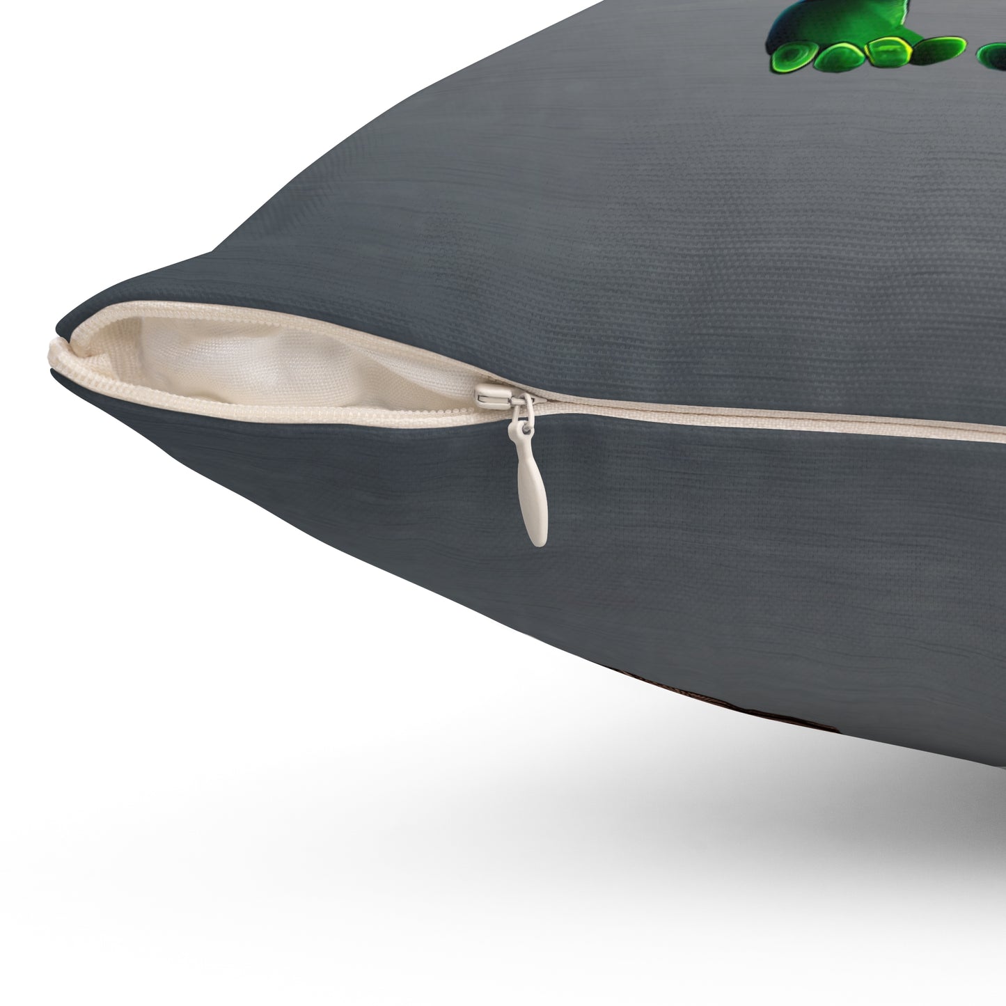 I don't care that your grey - Spun Polyester Square Pillow - (grey-light grey)