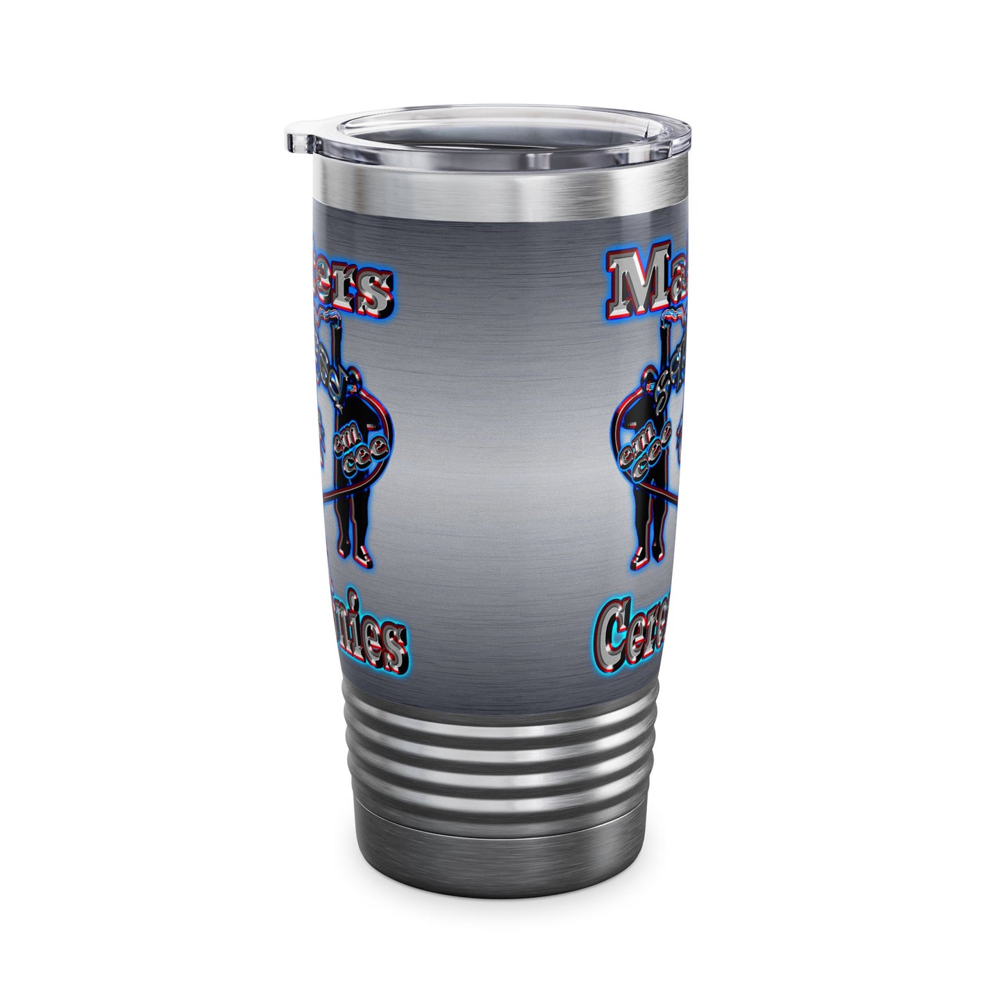 em cee squared - Ringneck Tumbler, 20oz (brushed nickel)