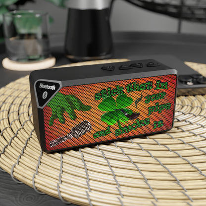 stick that in your pipe and smoke it - Jabba Bluetooth Speaker (burnt orange)
