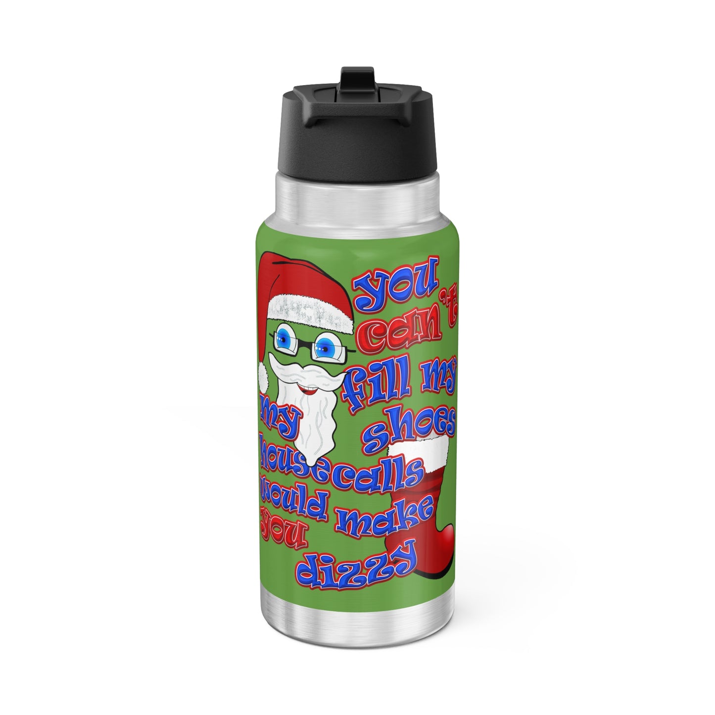 santa's shoes - Gator Tumbler, 32oz (green)