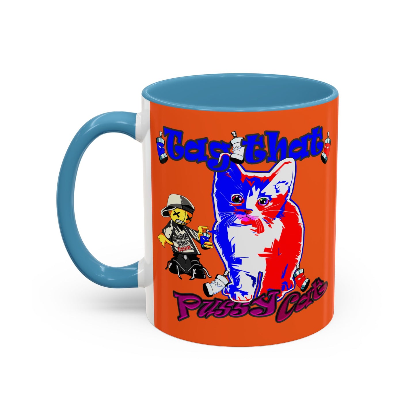 tag that - Accent Mug (orange)