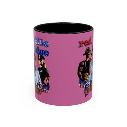 rw&b lives matter - Accent Mug (light pink)