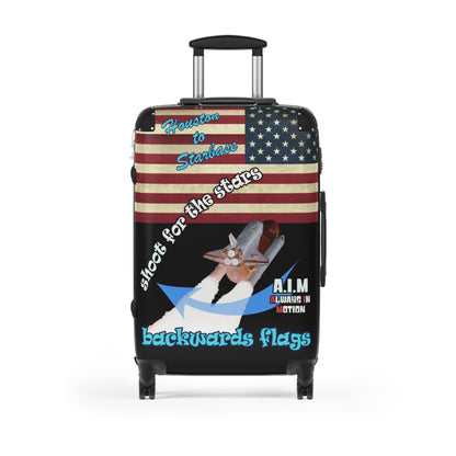 shoot for the stars - Suitcase (black)