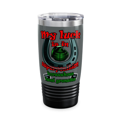 my luck - Ringneck Tumbler, 20oz (dark grey)