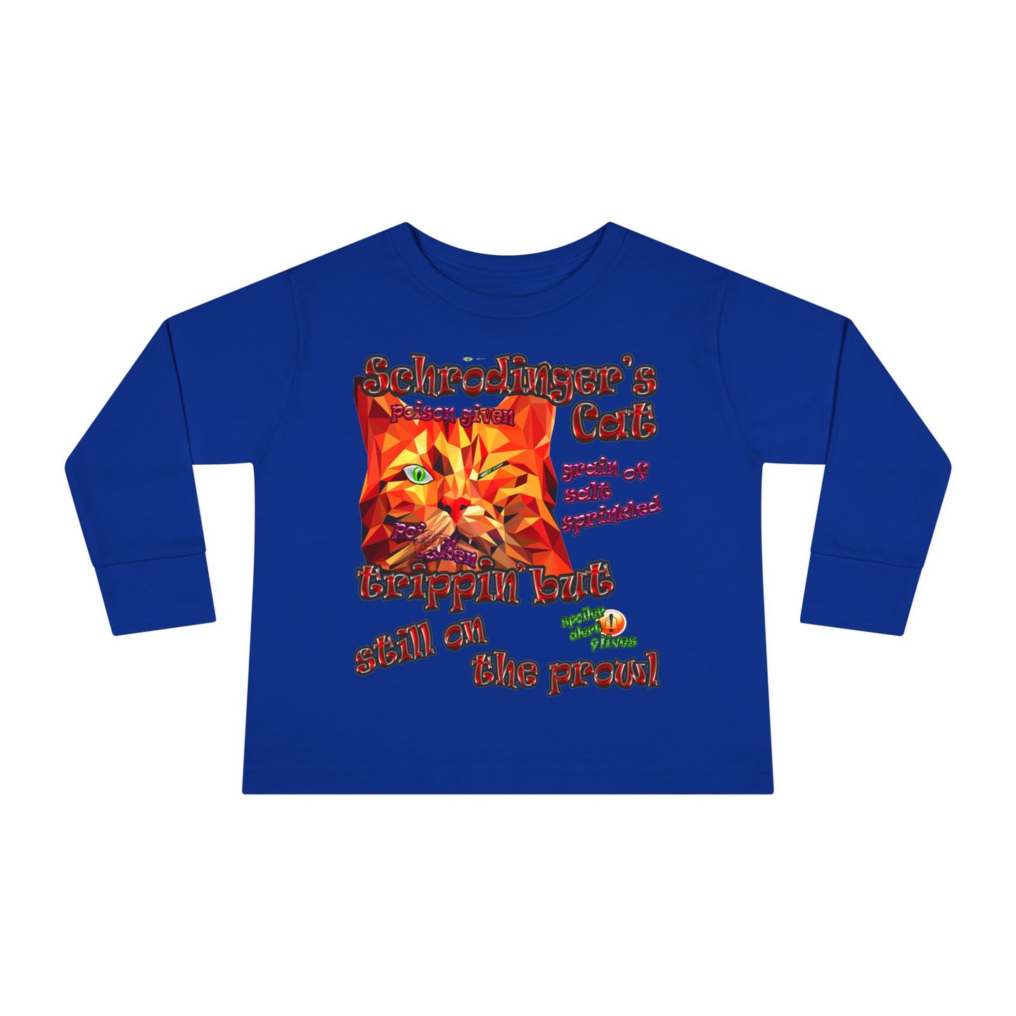 schrodinger's cat - Toddler Long Sleeve Tee